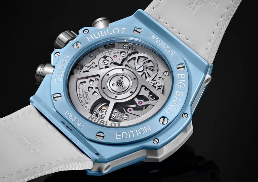 Часы Hublot Big Bang Unico Sky Blue 42 mm