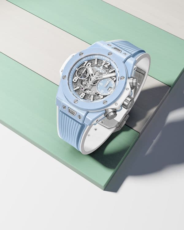 Часы Hublot Big Bang Unico Sky Blue 42 mm