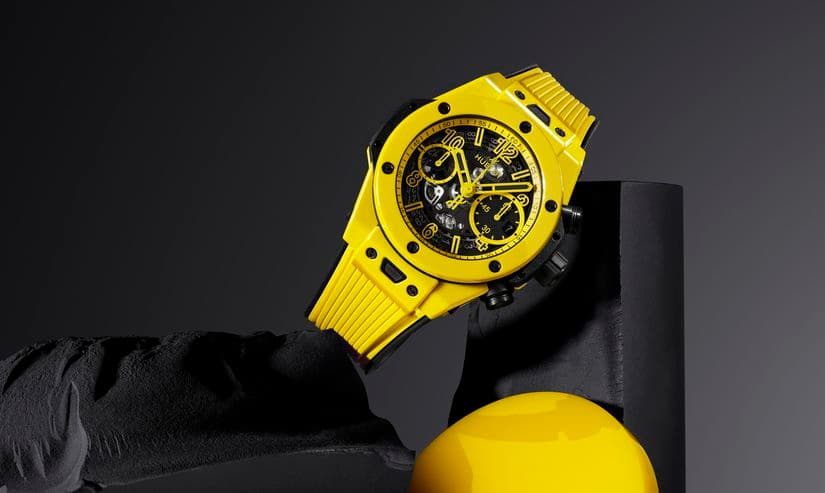 Часы Hublot Big Bang Unico Yellow Magic