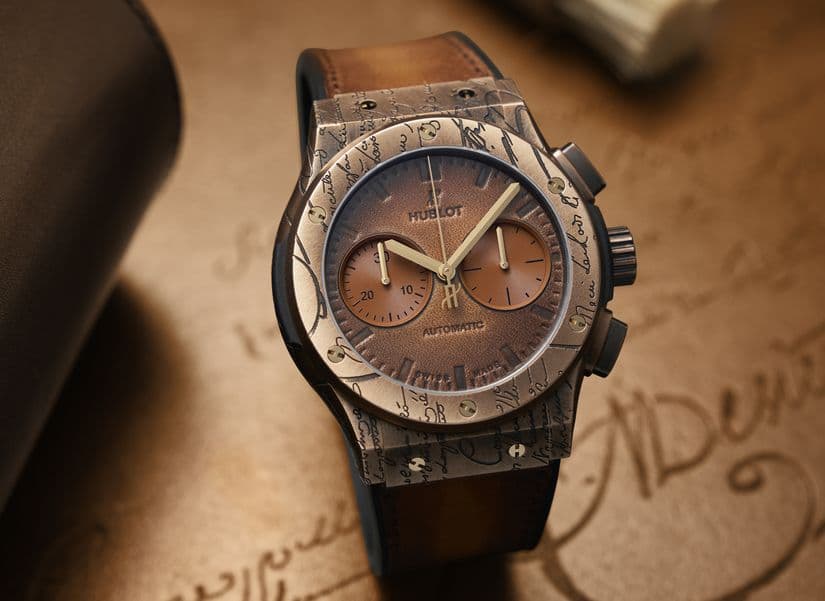 Часы Hublot Classic Fusion Chrongraph Berluti