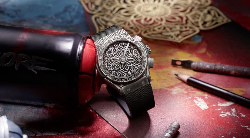 Часы Hublot Classic Fusion Chronograph Shepard Fairey