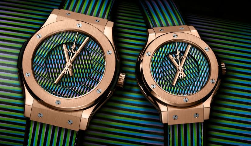 Часы Hublot Classic Fusion Cruz Diez