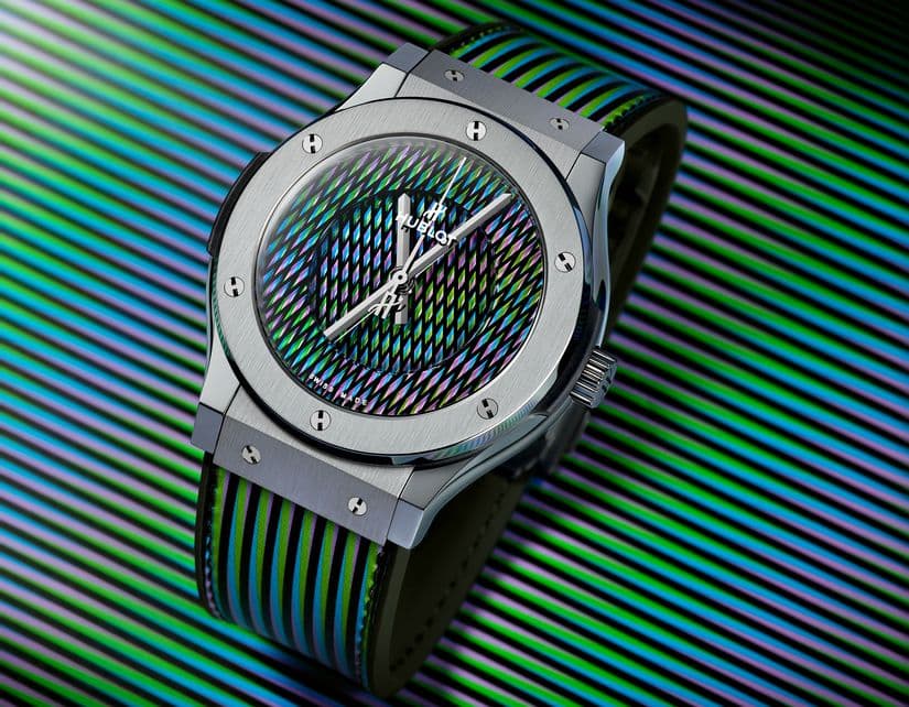 Часы Hublot Classic Fusion Cruz Diez
