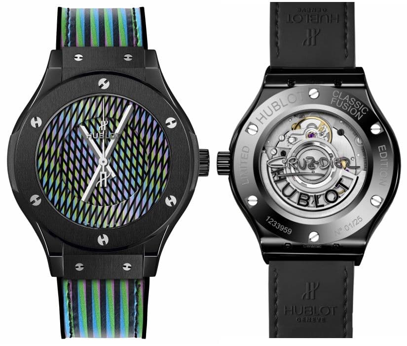 Часы Hublot Classic Fusion Cruz Diez