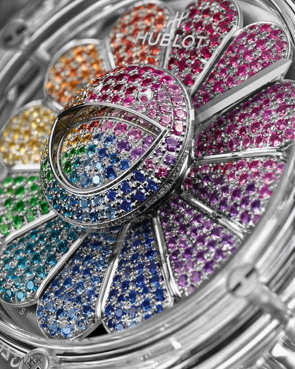 Часы Hublot Classic Fusion Takashi Murakami Sapphire Rainbow