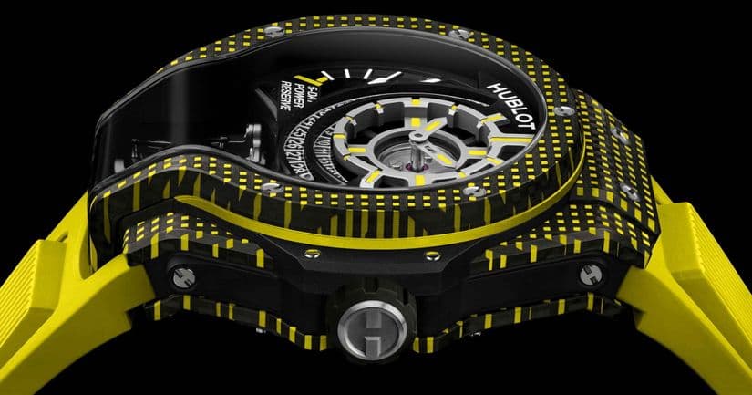Часы Hublot MP-09 Tourbillon Bi-Axis 5 Days Power Reserve 3D Carbone