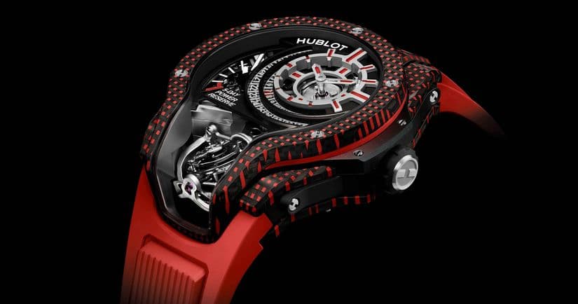 Hublot MP-09 Tourbillon Bi-Axis 5 Days Power Reserve 3D Carbone