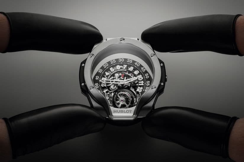 Часы Hublot_MP-13 Tourbillon Bi-Axis Retrograde