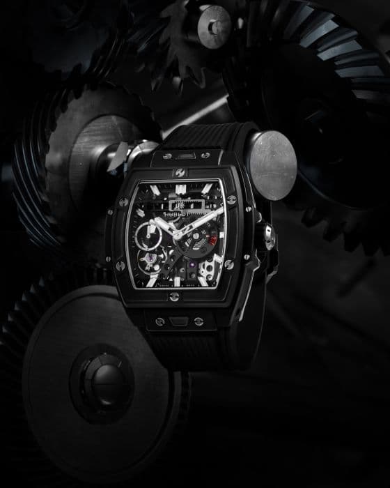 Часы Hublot Spirit Of Big Bang Meca-10 из черной керамики