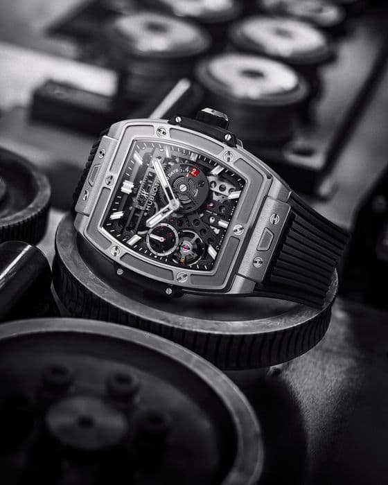 Часы Hublot Spirit Of Big Bang Meca-10 в титане