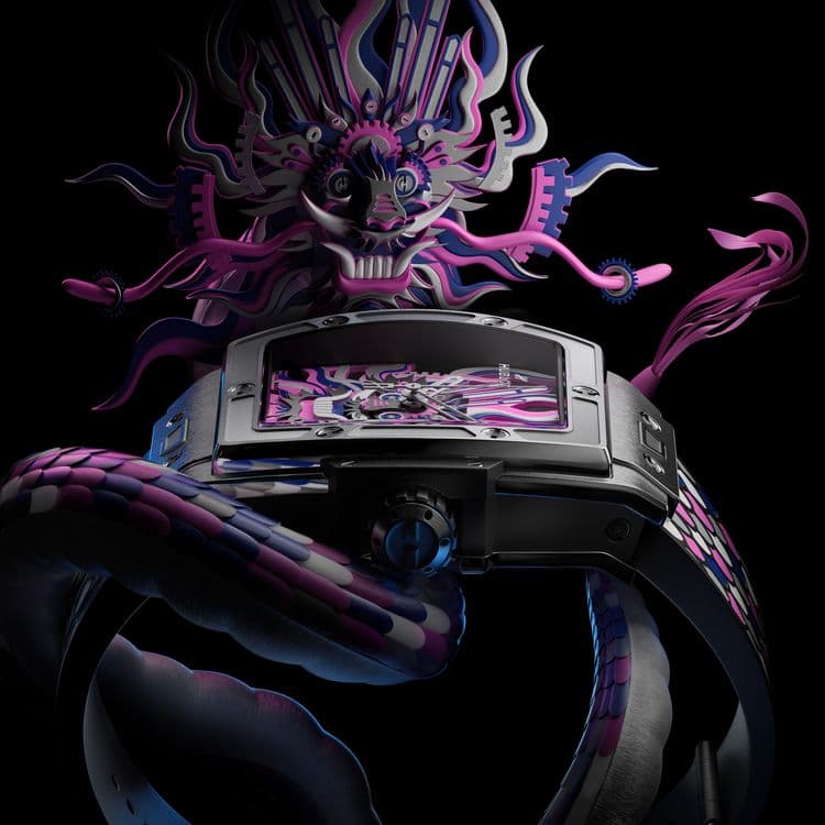 Часы Hublot Spirit of Big Bang Titanium Dragon