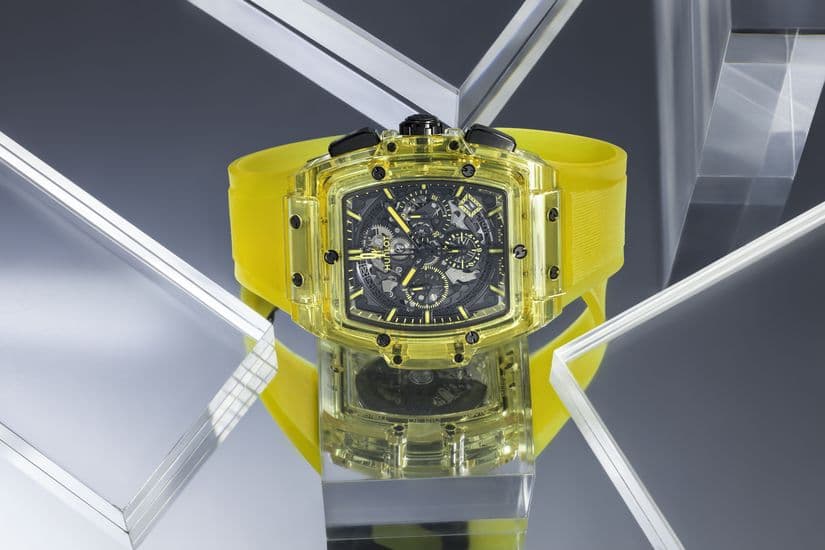 Часы Hublot Spirit of Big Bang Yellow Sapphire