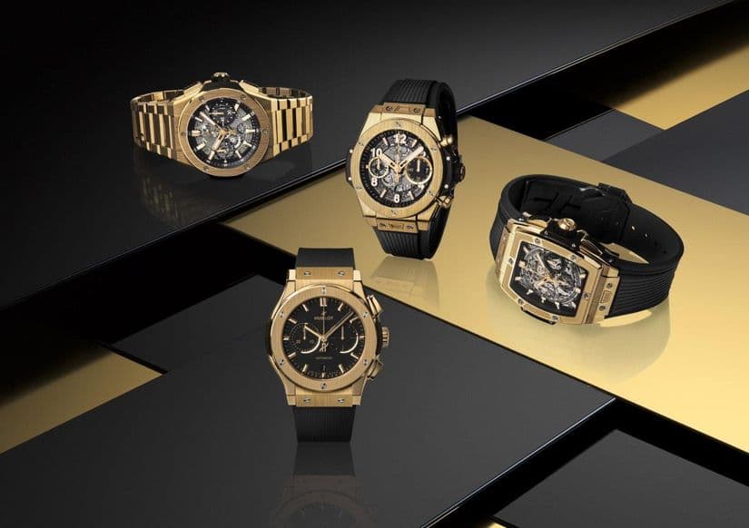 Часы Hublot Yellow Gold