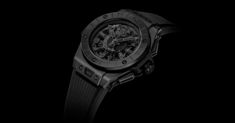 Часы Hublot Big Bang GMT All Black Yohji Yamamoto