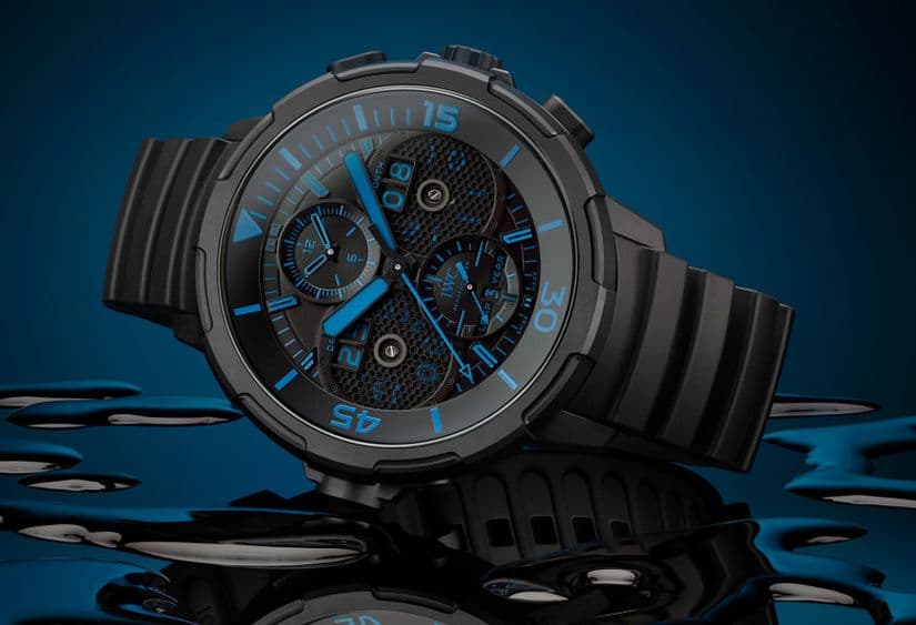 Часы IWC  Aquatimer Perpetual Calendar Digital Date-Month