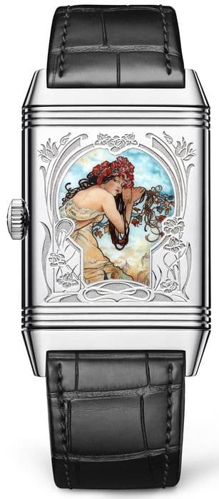 Часы Jaeger-LeCoultre Reverso Tribute Enamel Alfons Mucha Summer