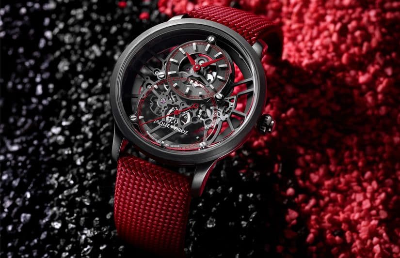 Часы Jaquet Droz - Grande Seconde Skelet-One Ceramic