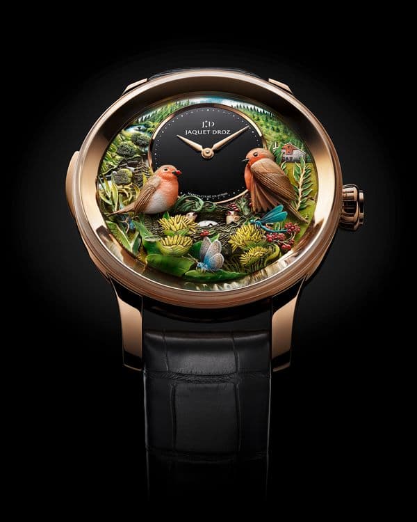 Часы Jaquet Droz Bird Repeater 300th Anniversary Edition