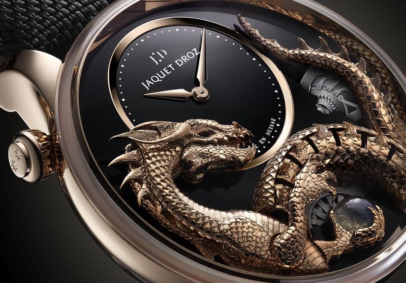 Часы Jaquet Droz Dragon Automaton x John How