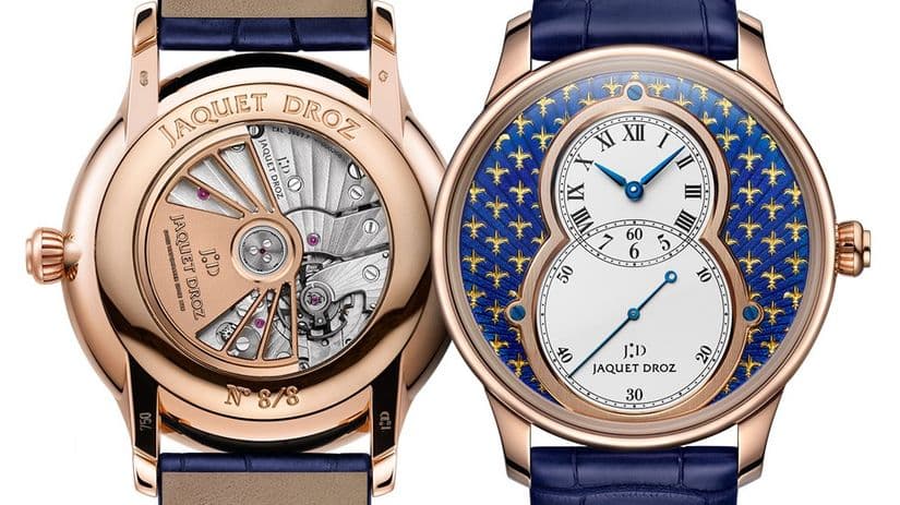 Часы Jaquet Droz Grande Seconde Paillonnee Fleur de Lys
