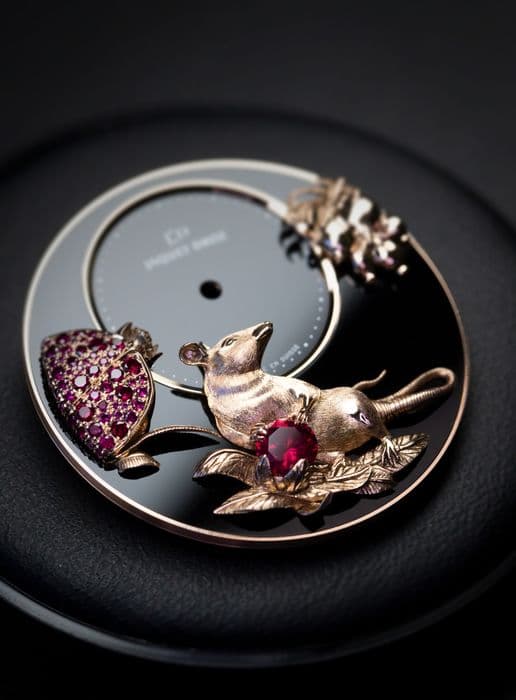 Jaquet Droz. Часы с изображением символа 2020 года