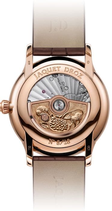 Jaquet Droz. Часы с изображением символа 2020 года