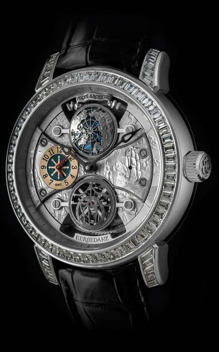 Часы Kerbedanz Polvs Arcticus Double Tourbillon GMT