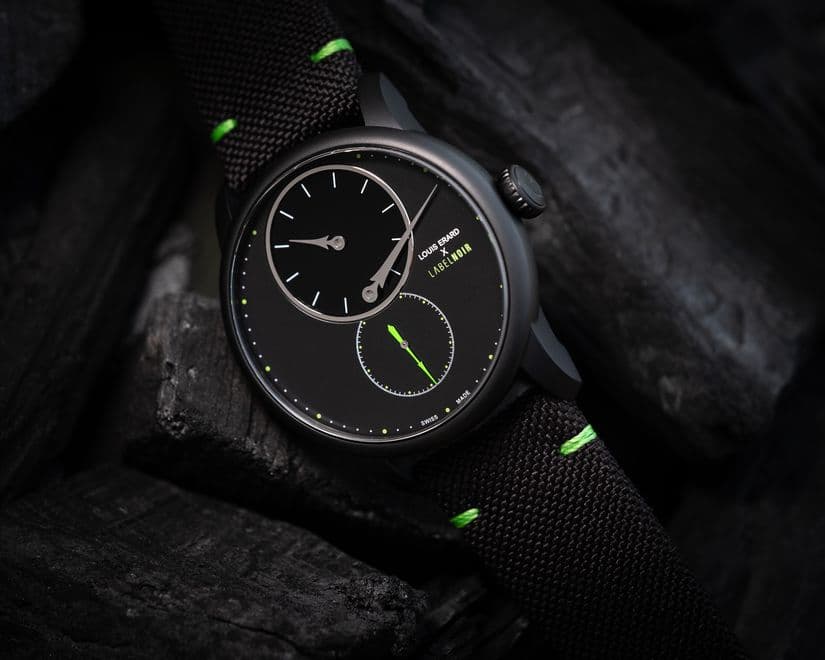 Часы Le Regulateur Louis Erard x Label Noir