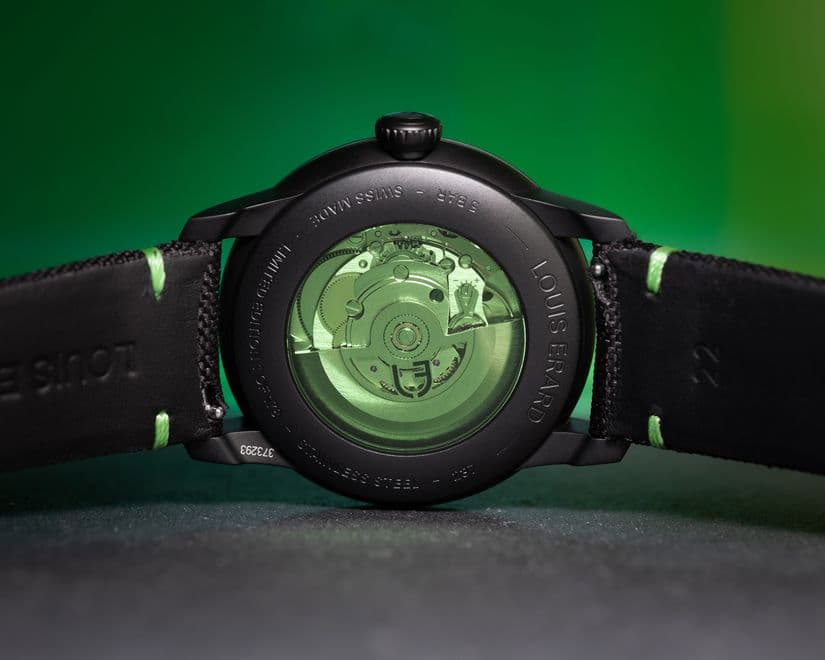 Часы Le Regulateur Louis Erard x Label Noir