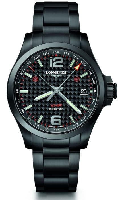 Часы Longines Conquest V.H.P. GMT Flash Setting 