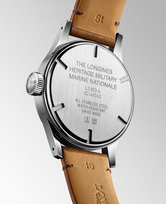 Часы Longines Heritage Military Marine Nationale 