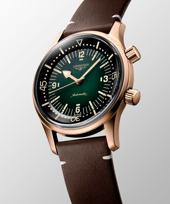 Часы Longines Legend Diver в бронзе 