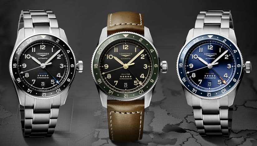 Часы Longines Spirit Zulu Time