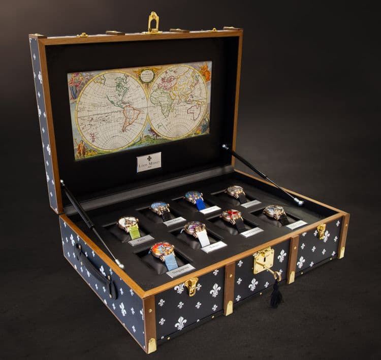 Часы Louis Moinet Around the World in Eighty Days