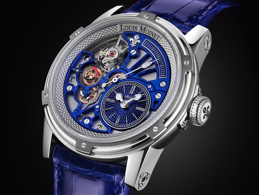 Часы Louis Moinet Tempograph Chrome