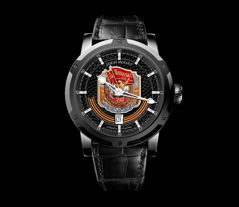 Часы Louis Moinet к Дню Победы