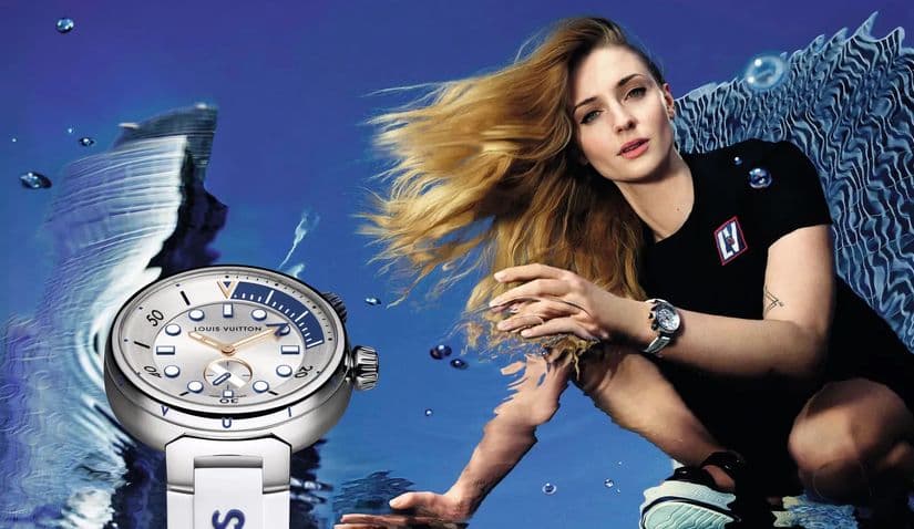 Часы Louis Vuitton Cофи Тернер