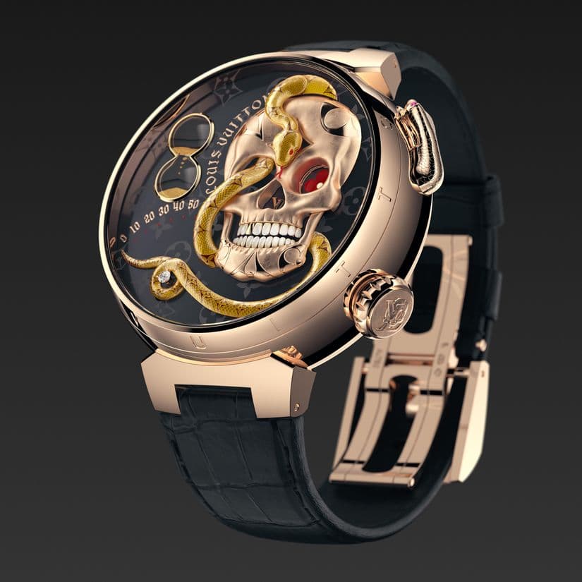 Часы Louis Vuitton Tambour Carpe Diem