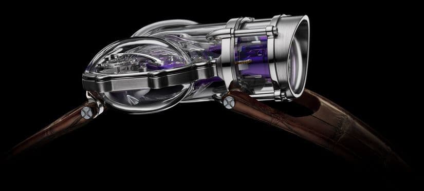 Часы Horological Machine N°9 в корпусе из сапфирового стекла