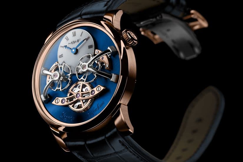Часы MB&F LM2 Red Gold Blue 