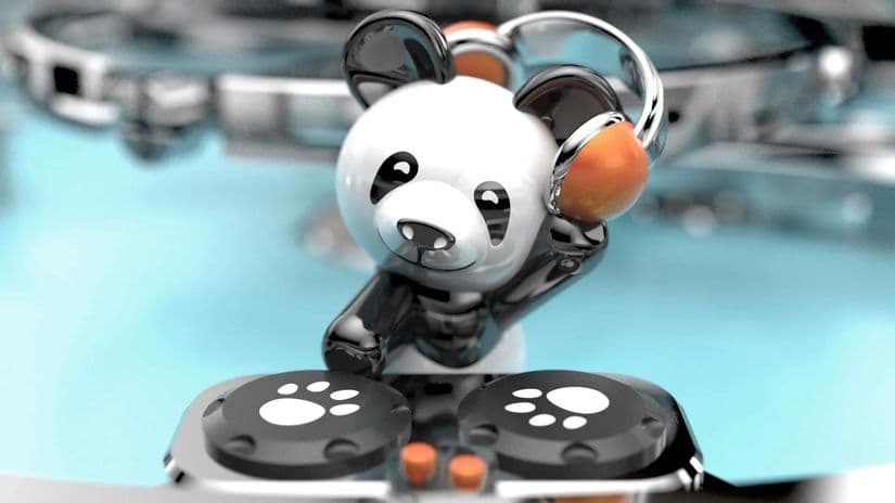 Часы MB&F и H. Moser & Cie. Streamliner Pandamonium