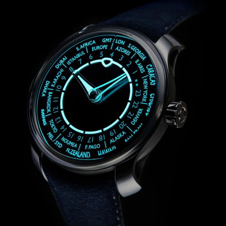Часы Ming 29.01 Worldtimer
