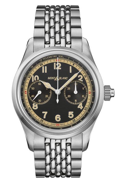 Часы Montblanc 1858 Monopusher Chronograph