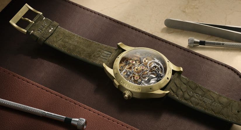 Часы Montblanc 1858 Split Second Chronograph