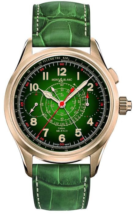 Часы Montblanc 1858 Split Second Chronograph Limited Edition 8