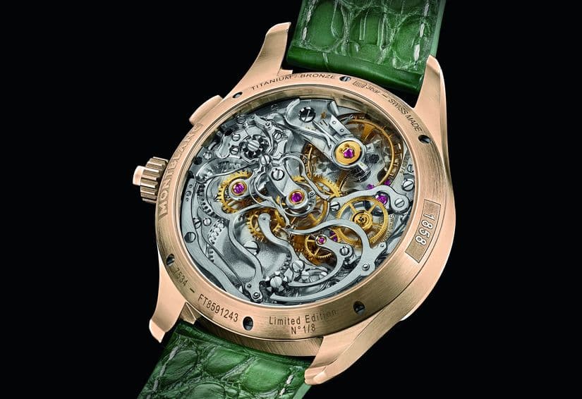 Часы Montblanc 1858 Split Second Chronograph Limited Edition 8
