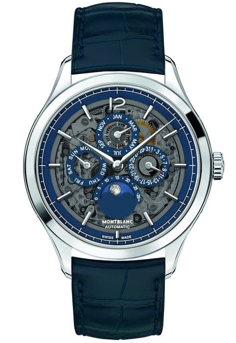 Часы Montblanc Heritage Chronometrie Perpetual Calendar Sapphire 