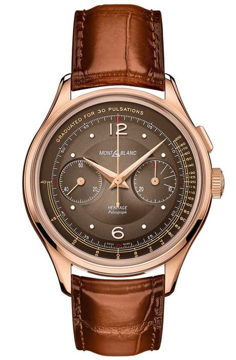 Часы Montblanc Heritage Manufacture Pulsograph