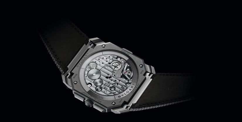 Часы Octo Finissimo Chronograph GMT Titanium 