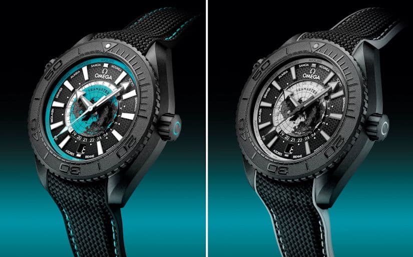 Часы Omega Planet Ocean Worldtimer 